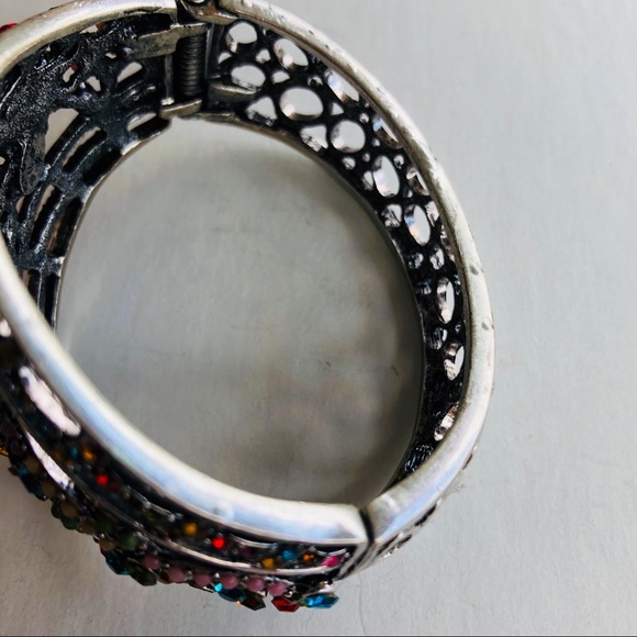 YUHONG Multi color gemstone snap bracelet - Picture 3 of 5